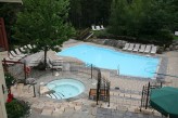 Les Eaux - Year Round Hot Tub - Sauna- Located  in the Tremblant Resort Village
